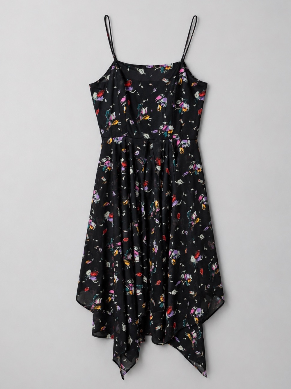 Vintage Y2K 90s Babydoll Slip Dress Small Asymmetric Pinup Whimsigoth Coachella